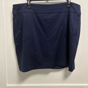 Women’s Navy Active Skort with Side Pockets